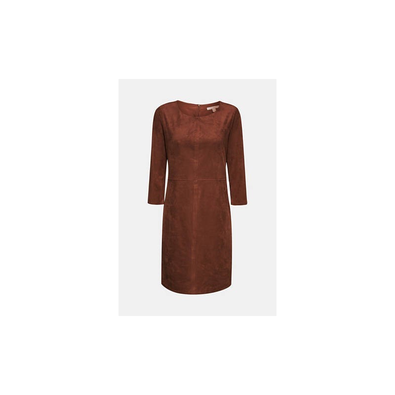 Robe stretch en similicuir