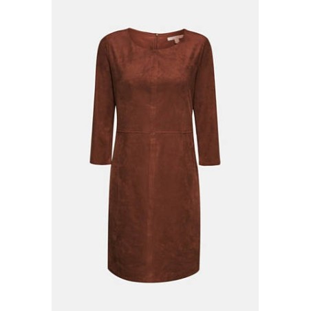 Robe stretch en similicuir