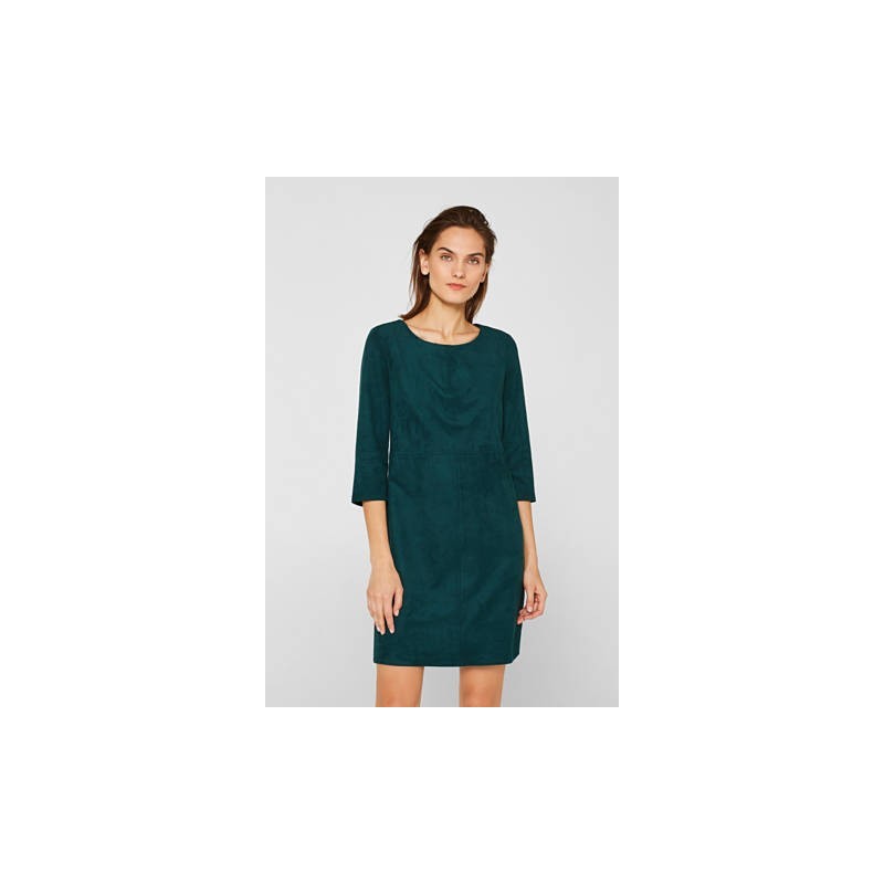 Robe stretch en similicuir