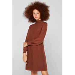 Robe-pull à manches ballon