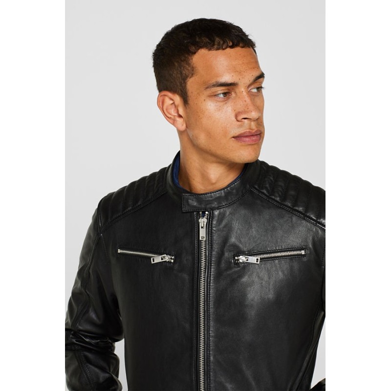 Veste en cuir