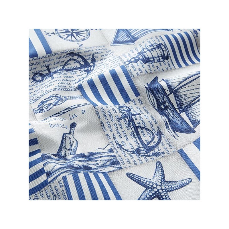 Tissu thème mer