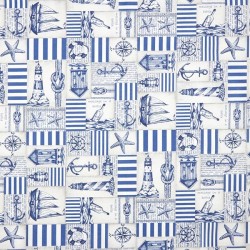 Tissu thème mer