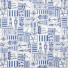 Tissu thème mer
