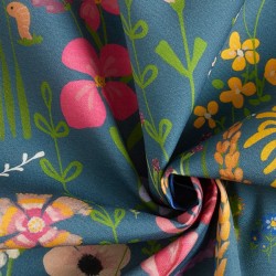 Tissu à motifs coloré